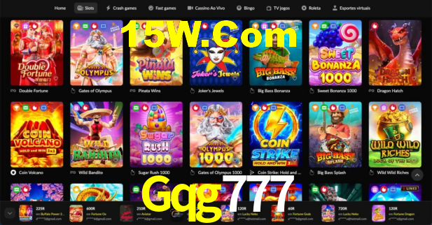 Gqg777: A Experiência de Casino com Jogos de Mesa ao Vivo